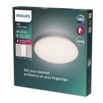 Philips LED Ceiling Light Wincel White 40W 4300lm - 865 Daylight | Dimmable - Remote Control