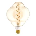 Eglo LED Special E27 Filament Amber 4W 200lm - 820 Extra Warm White | Dimmable - Replaces 25W