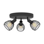 Eglo Ceiling Light Sonni Steel Black | IP20 - Suitable for 3x E14 
