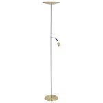 Eglo Floor Lamp Conivarino Steel Brushed Brass, Black 30.5W 3150lm - 827 Extra Warm White | Dimmable