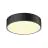 SLV Medo Pro 30 Wall and Ceiling Light Aluminium Black Round 10W 1350lm - 930-940 CCT | IP50 - Best Colour Rendering - Dimmable 