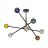 Ledvance Decor Bubble Steel Pendant Multicolor | Suitable for 6X E27