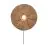 Good&Mojo Wall Light Iguazu Jute Brown | Suitable for 1x E27 