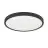 Eglo Ceiling Light Fueva 6 Plastic Black 17W 2900lm - 827-840-865 CCT