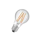 Osram Led Star Classic LED E27 Pear Filament Clear 4.9W 470lm - 827 Extra Warm White | Light Sensor
