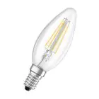 Osram LED Superstar Classic E14 Candle Filament Clear 2.2W 300lm - 927 Extra Warm White | Dimmable -  Replaces 25W