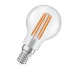 Osram Classic LED E14 Ball Filament Clear 2.2W 470lm - 827 Extra Warm White | Replaces 40W