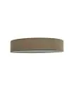 D'Lite Ceiling Light Lunelle 50cm Textile Brown | Suitable For 3x E27 