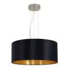 Eglo Pendant Maserlo Steel Satin Nickel | Suitable for 3x E27