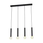 Eglo Pendant Corteva Steel Black | IP20 - Suitable for 4x E27 