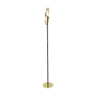 Eglo Floor Lamp Castelpoto Steel Brushed Brass, Black 17.6W 2000lm - 830 Warm White | Dimmable