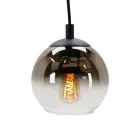 Eglo Pendant Ariscani 1 Steel Black | Suitable for 3x E27