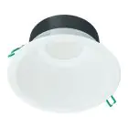 Philips LED Downlight Coreline DN142B Aluminium White 11W 1200lm 60D - 830 Warm White | Cutout 155mm - IP20 - White Reflector